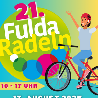 Plakat des 21. Fuldaradeln