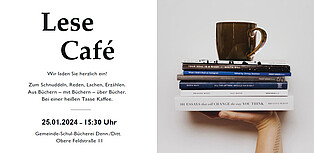 Flyer Lese Café