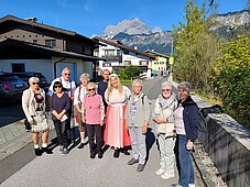 Gruppenfoto eines Teils des Teilnehmer