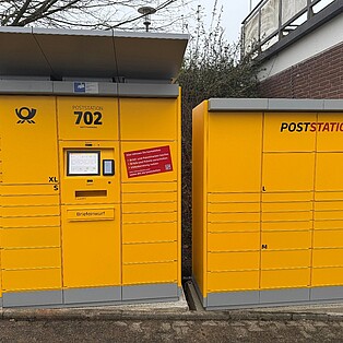Foto der neuen Poststation