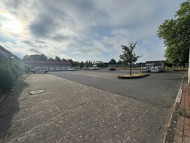 P+R Parkplatz in Dörnhagen