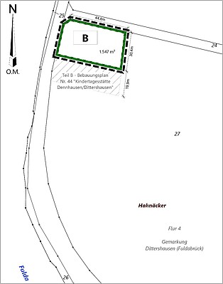 Zeichnung der Gemarkung
