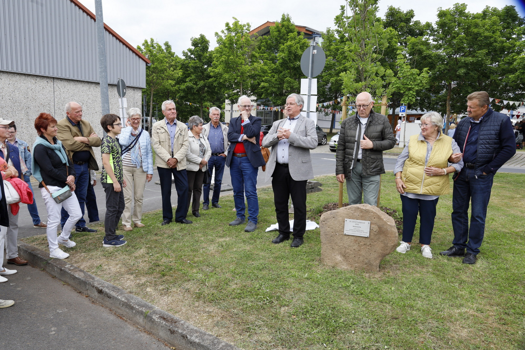 50 Jahre Fuldabrück - Impressionen Einweihung Säuleneiche