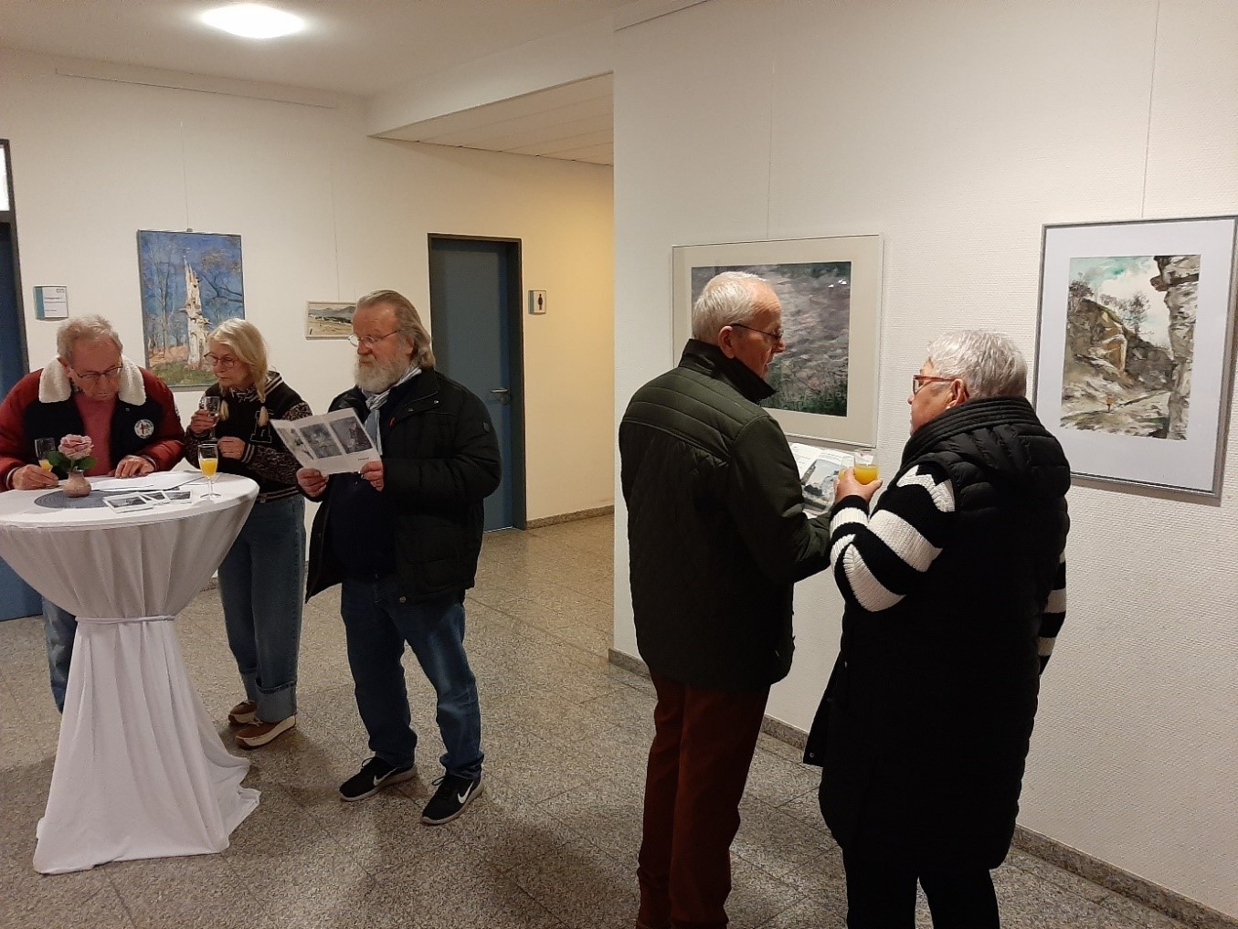 Vernissage von Rolf Gerner
