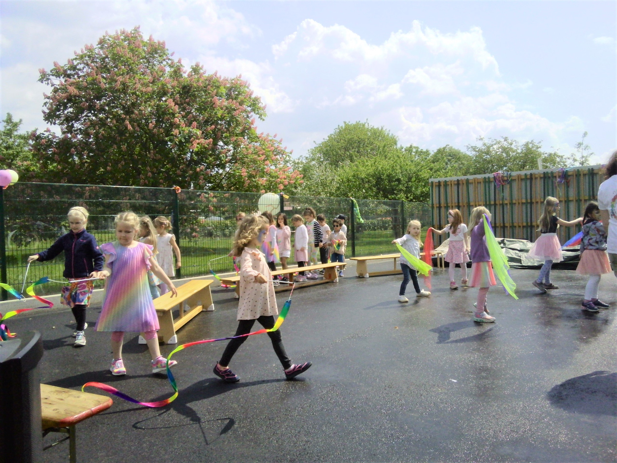 Aufführung der Vorschulkinder