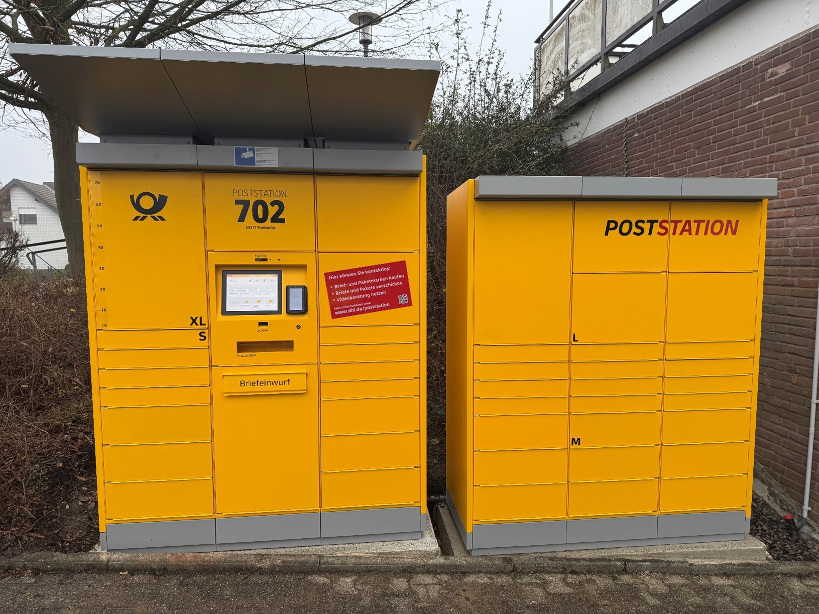 Poststation in Fuldabrück – OT Dennhausen / Dittershausen im Bereich der Parkstraße 26 (Bürgerhaus Kupferkanne