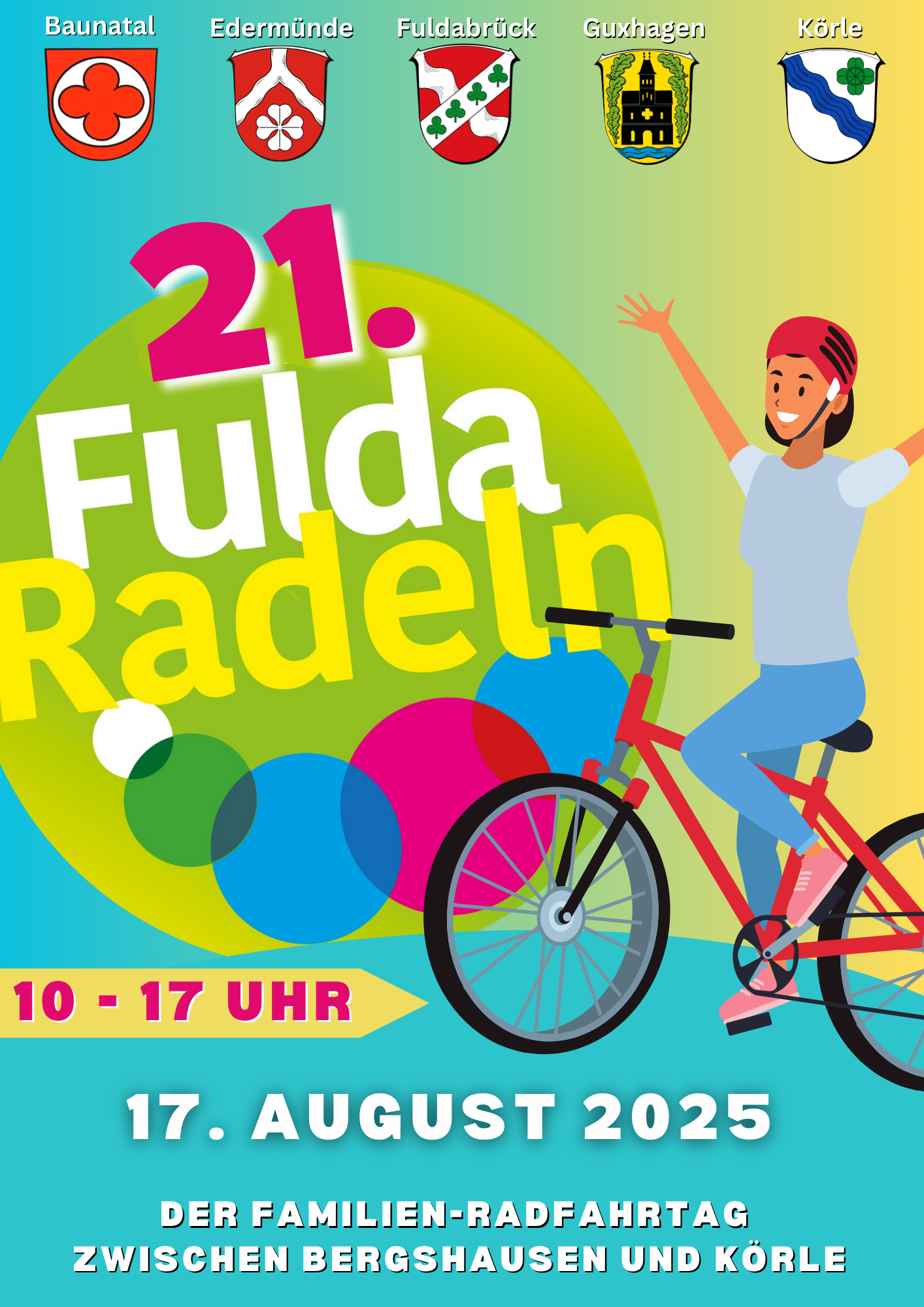 Plakat 21. Fuldaradeln